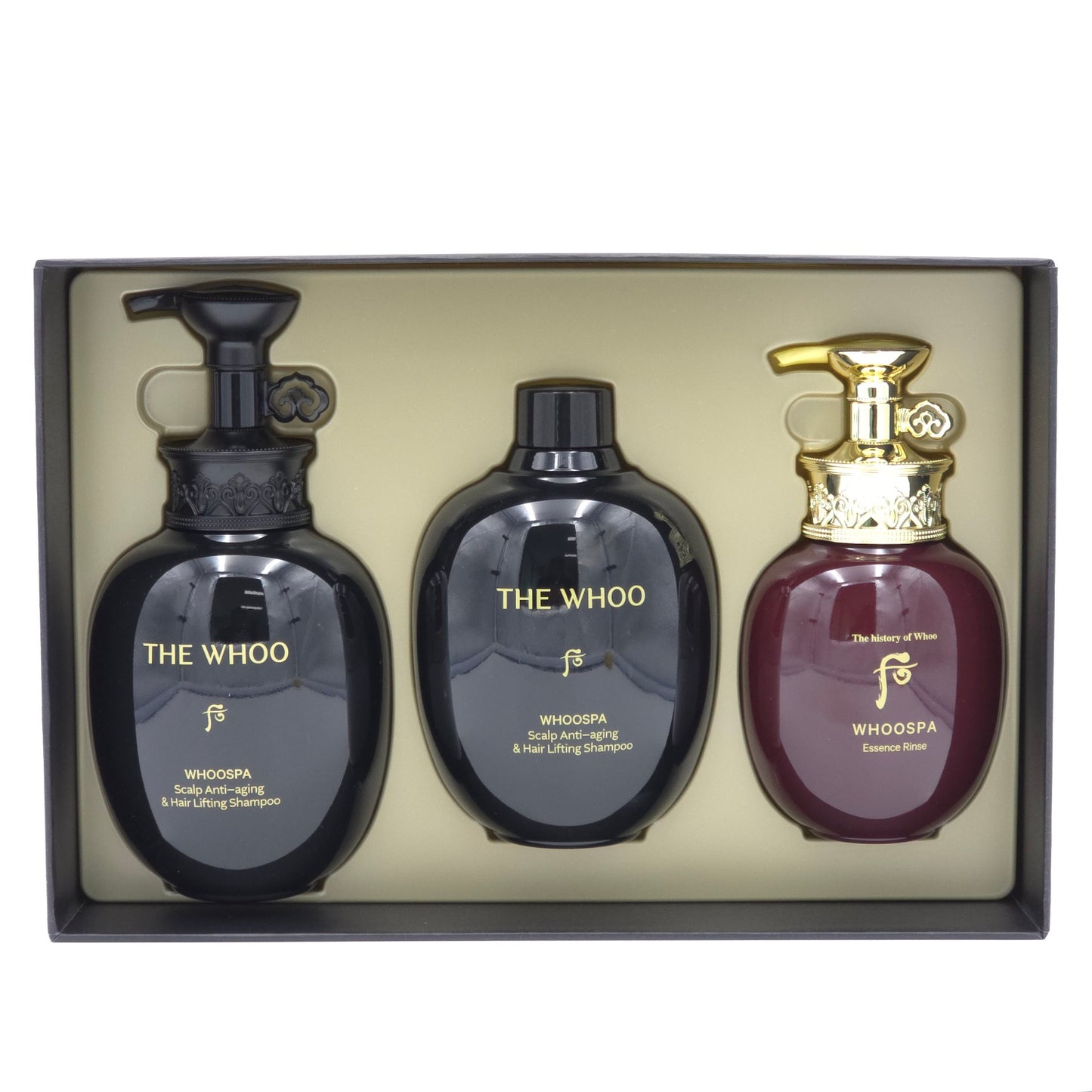 The Whoo Whoospa Scalp Anit-aging and Hair Lifting Shampoo Special Set