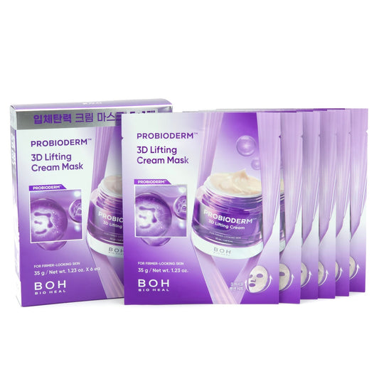 BIOHEAL BOH Probioderm 3D Lifting Cream Mask 35g x 6ea Elasticity K-Beauty