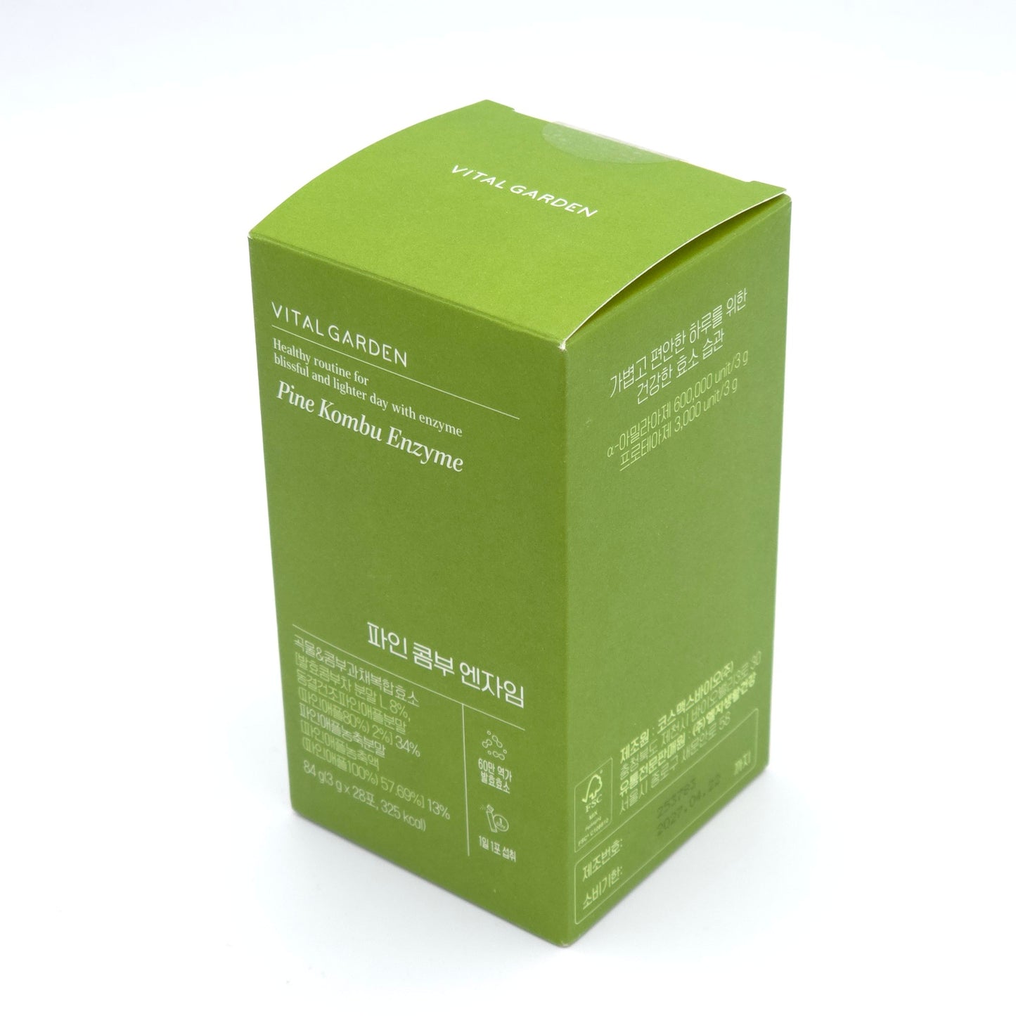 LG VITAL GARDEN Pine Kombu Enzyme 3g x 28 sticks