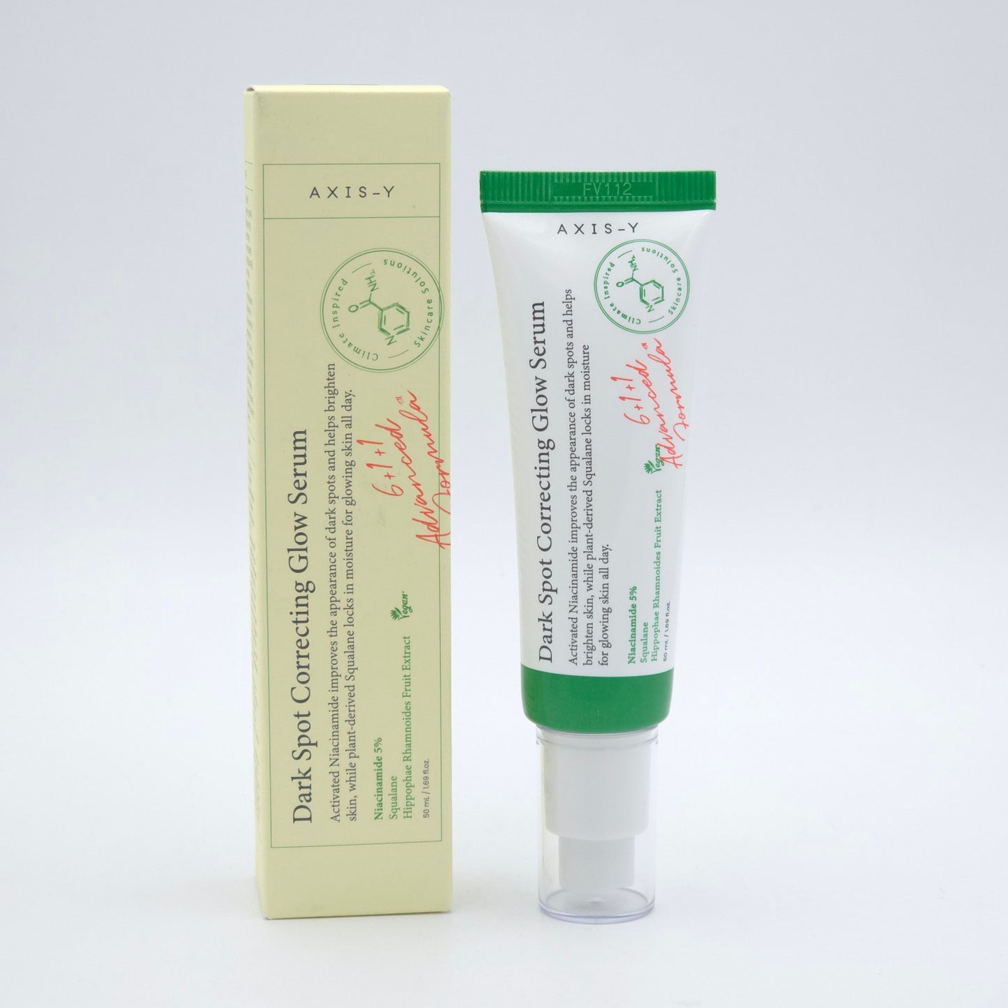 AXIS-Y Dark Spot Correcting Glow Serum 50ml Niacinamide Vegan Skincare