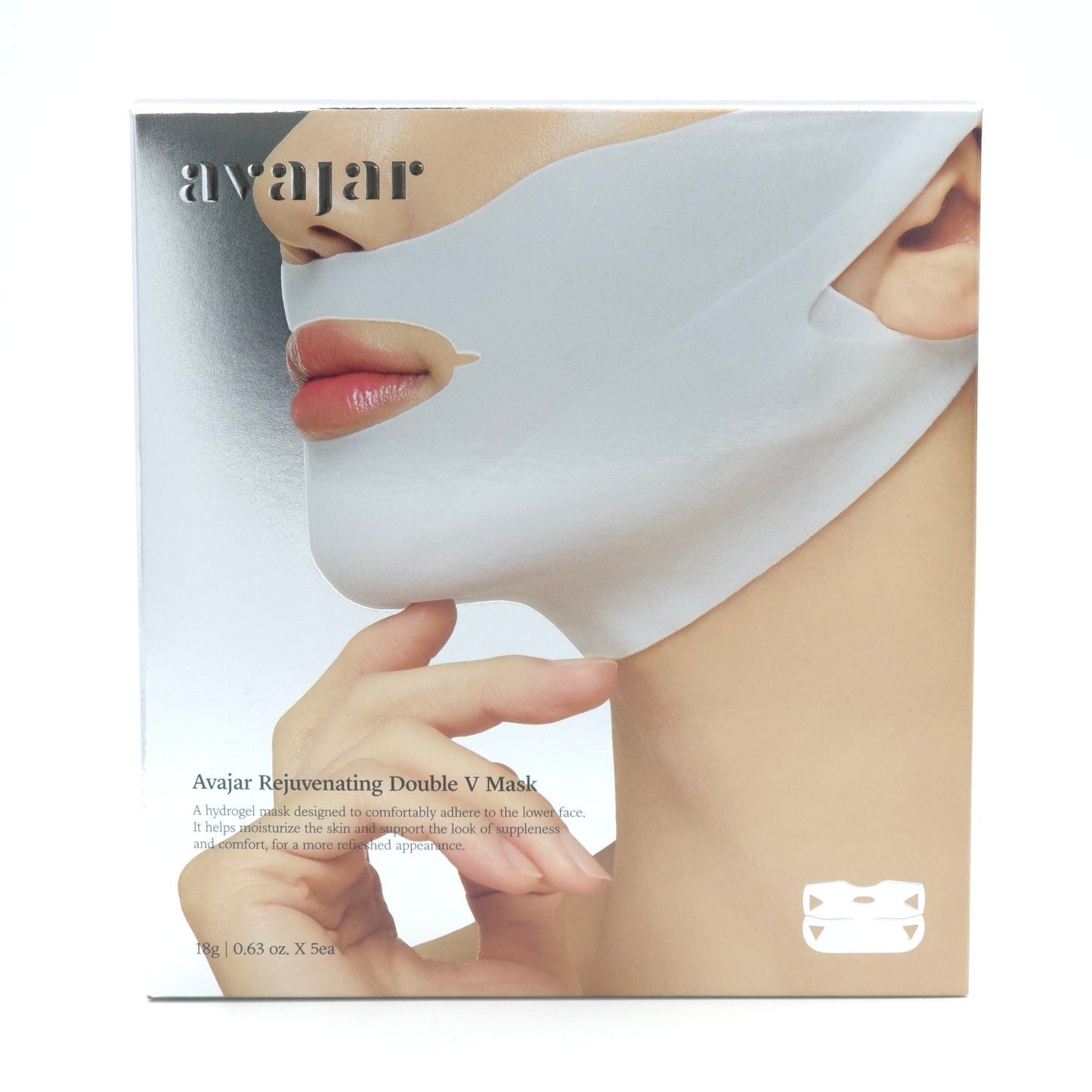 Avajar Rejuvenating Double V Mask 18g x 5ea