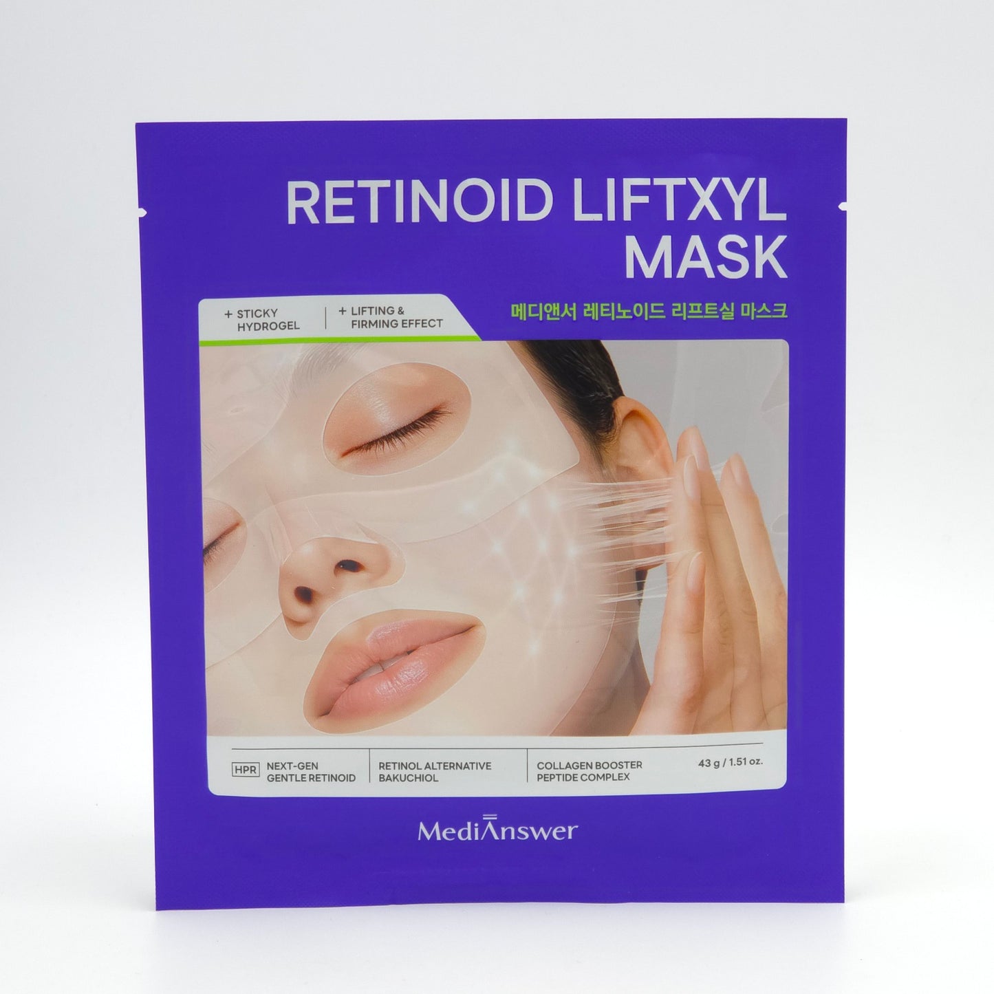 MediAnswer Retinoid Liftxyl Mask 43g x 4ea Lifting Firming