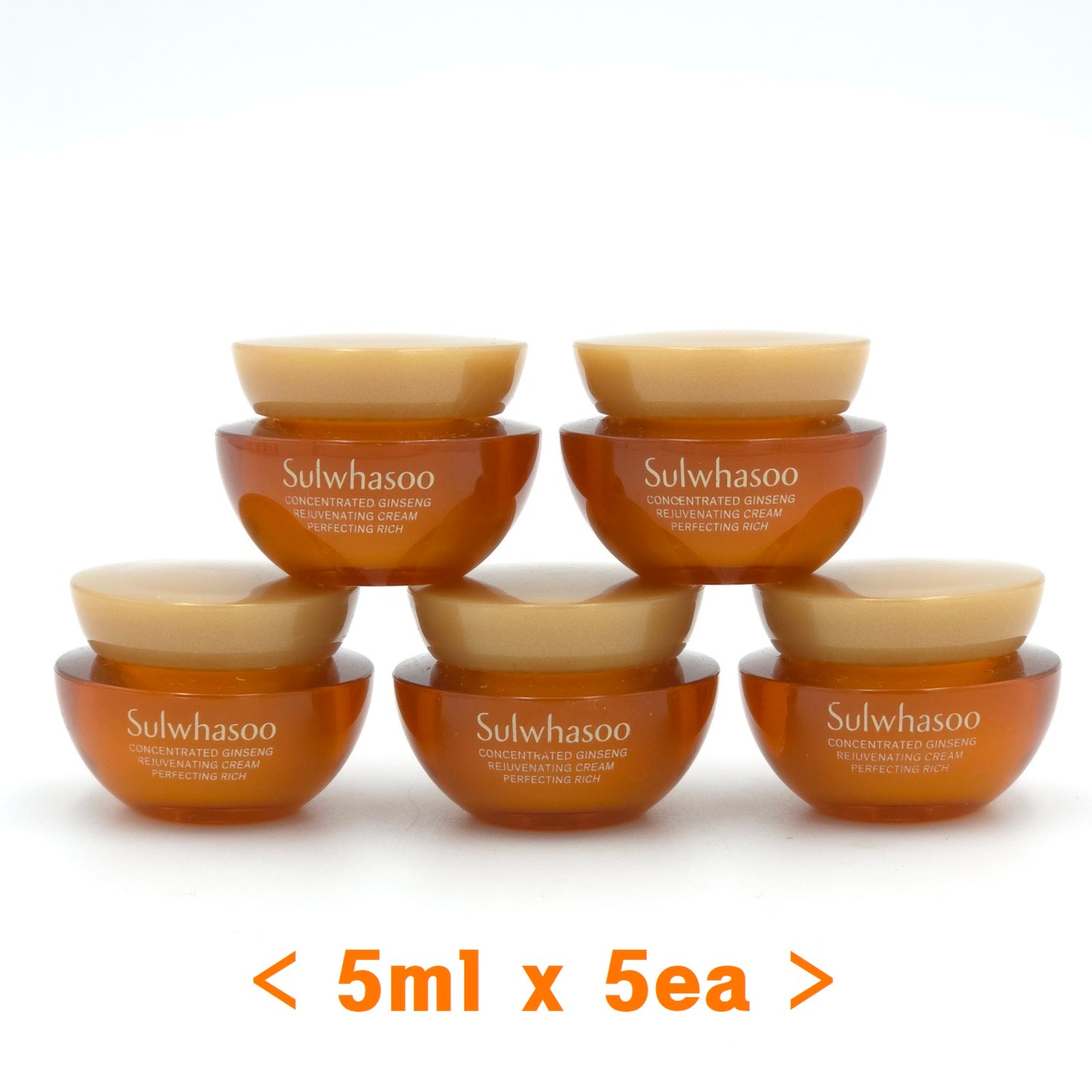 Sulwhasoo Concentrated Ginseng Rejuvenating Cream Perfecting Rich 5ml x 5ea