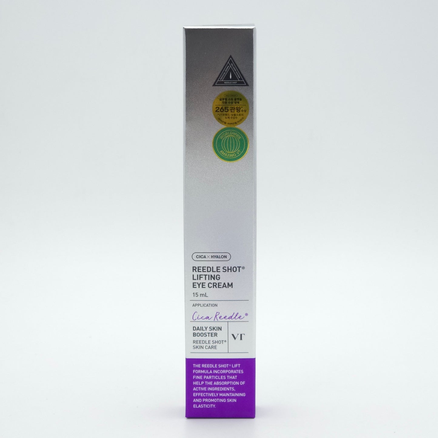 VT Cosmetics Reedle Shot Lifting Eye Cream 15ml Firming Hydrating K-Beauty