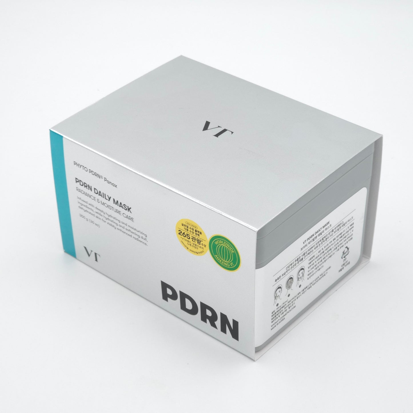 VT Cosmetics PDRN Daily Mask 30 Sheets Radiance Moisture K-Beauty