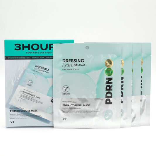 VT Cosmetics PDRN Dressing Hydro Gel Mask 35g x 4ea K-Beauty
