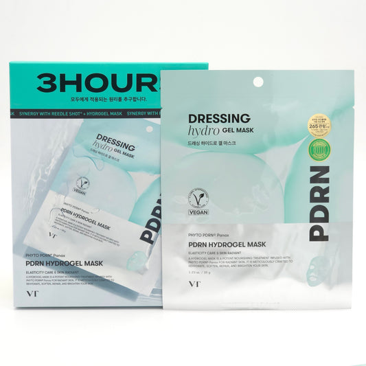 VT Cosmetics PDRN Dressing Hydro Gel Mask 35g x 4ea K-Beauty