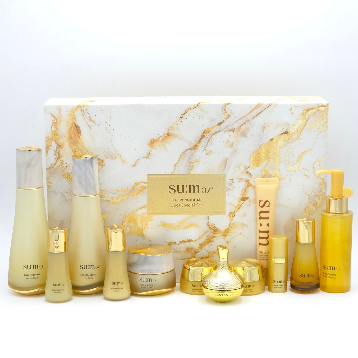 SU:M37 LosecSumma 3pcs Special Set 12 Items Fermented Skincare K-Beauty
