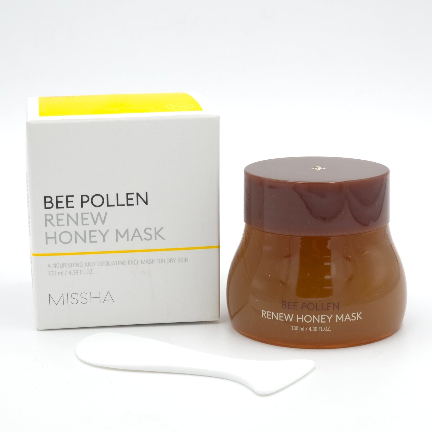 MISSHA Bee Pollen Renew Honey Mask 130ml Wash off Face Mask Moisture