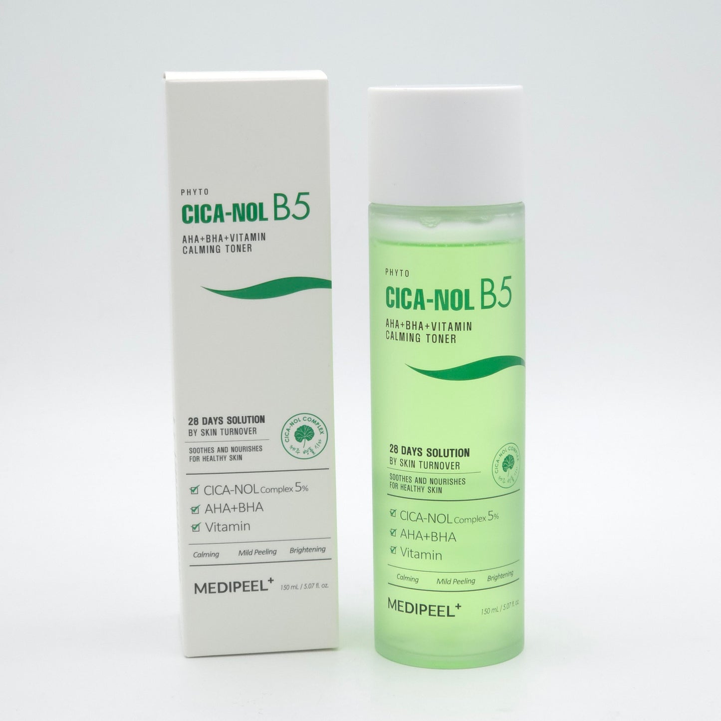 MEDI PEEL Phyto Cica Nol B5 AHA BHA Vitamin Calming Toner 150ml Soothing
