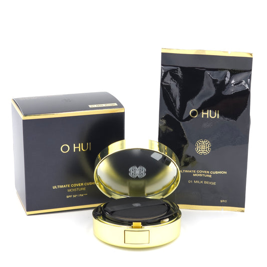 O HUI Ultimate Cover Cushion Moisture SPF50+ PA+++ Cushion Foundation K-Beauty