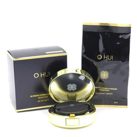 O HUI Ultimate Cover Cushion Moisture SPF50+ PA+++ Cushion Foundation K-Beauty