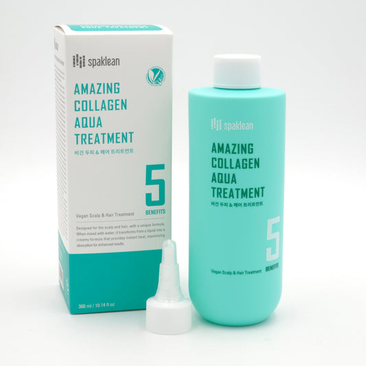 Spaklean Amazing Collagen Aqua Treatment 300ml Vegan Scalp Hair