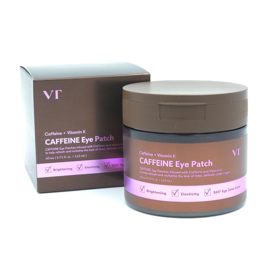 VT Cosmetics Caffeine Eye Patch 60ea Vitamin K Hydrogel Under Eye Care