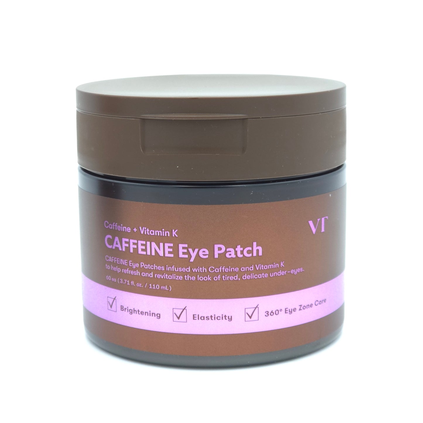 VT Cosmetics Caffeine Eye Patch 60ea Vitamin K Hydrogel Under Eye Care