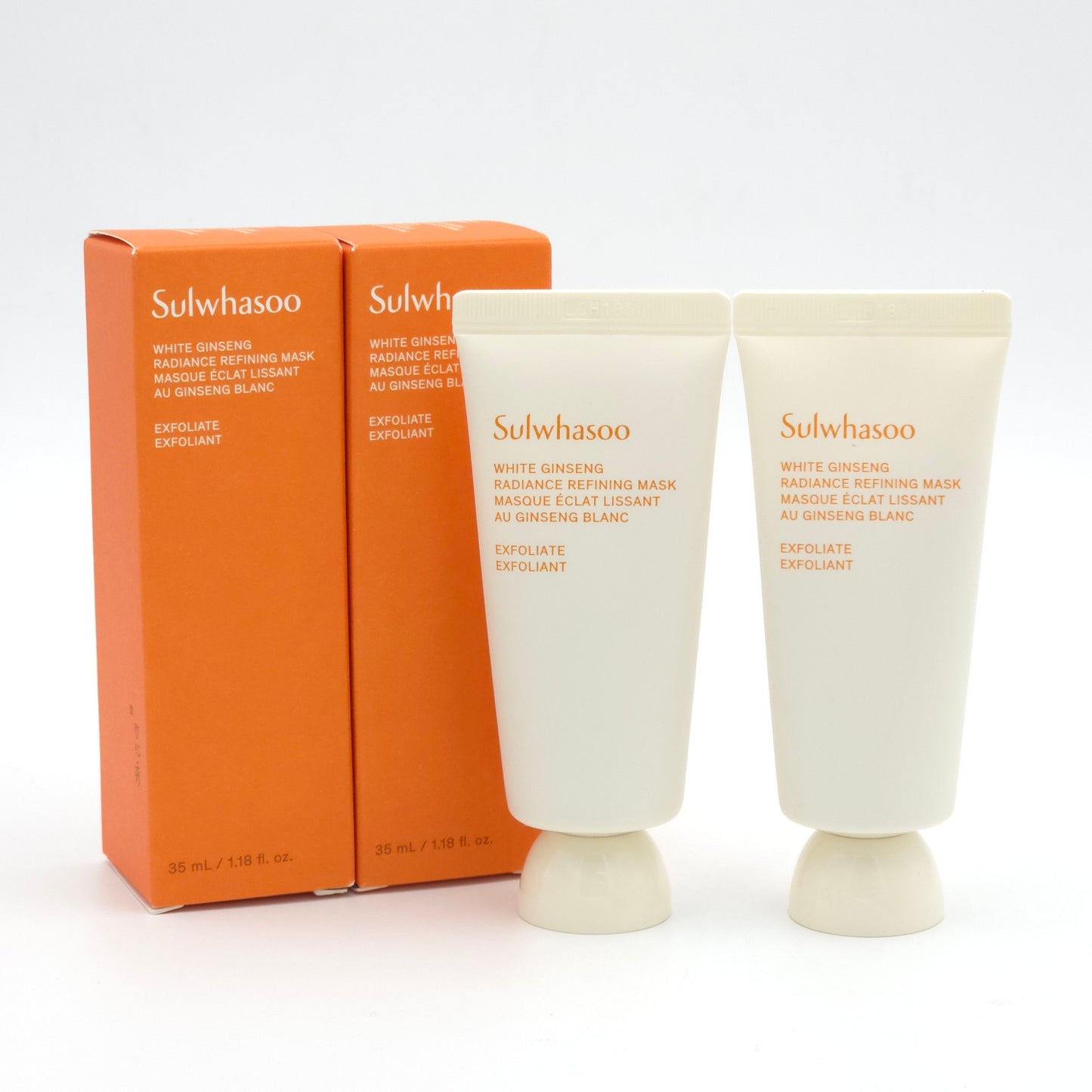 Sulwhasoo White Ginseng Radiance Refining Mask 35ml x 2ea Exfoliating