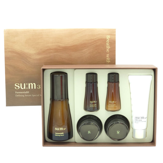 Su:m37 Fermentalift Defining Serum Special Set 6 Items Anti Aging Skincare