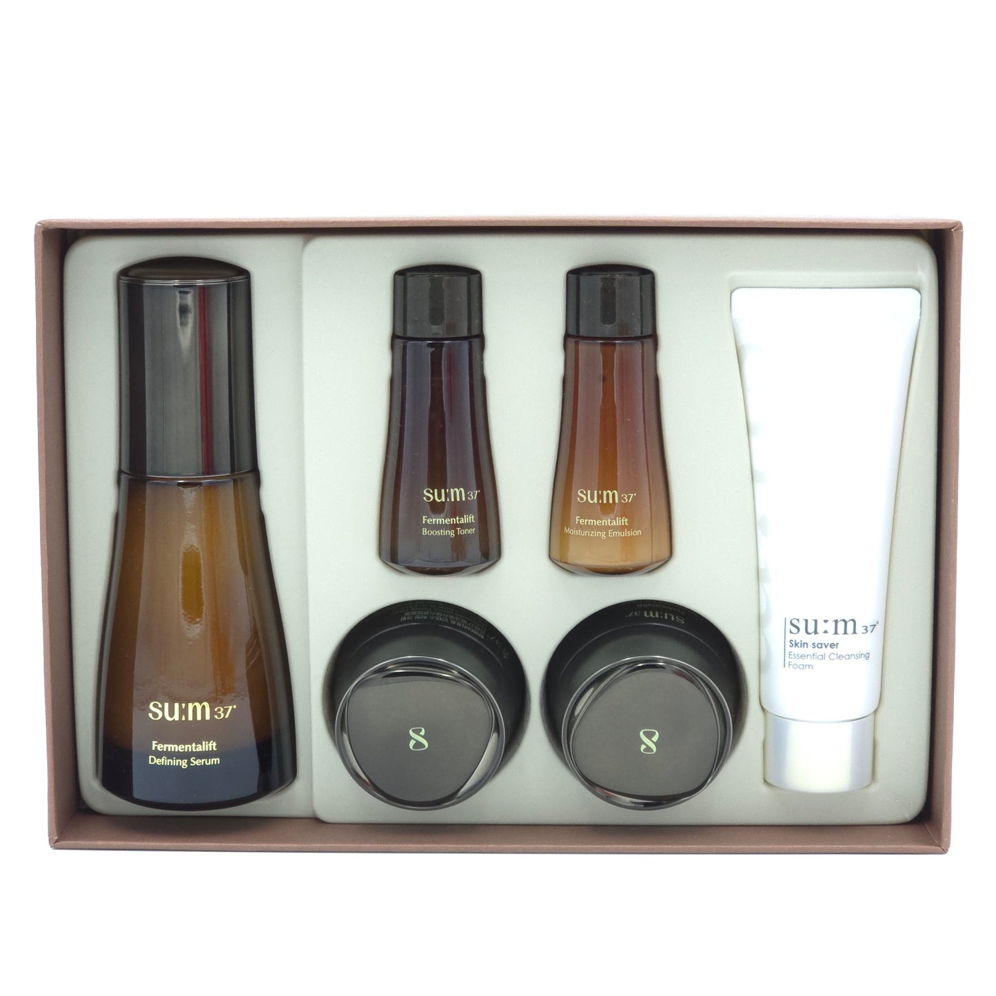 Su:m37 Fermentalift Defining Serum Special Set 6 Items Anti Aging Skincare