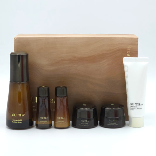 Su:m37 Fermentalift Defining Serum Special Set 6 Items Anti Aging Skincare