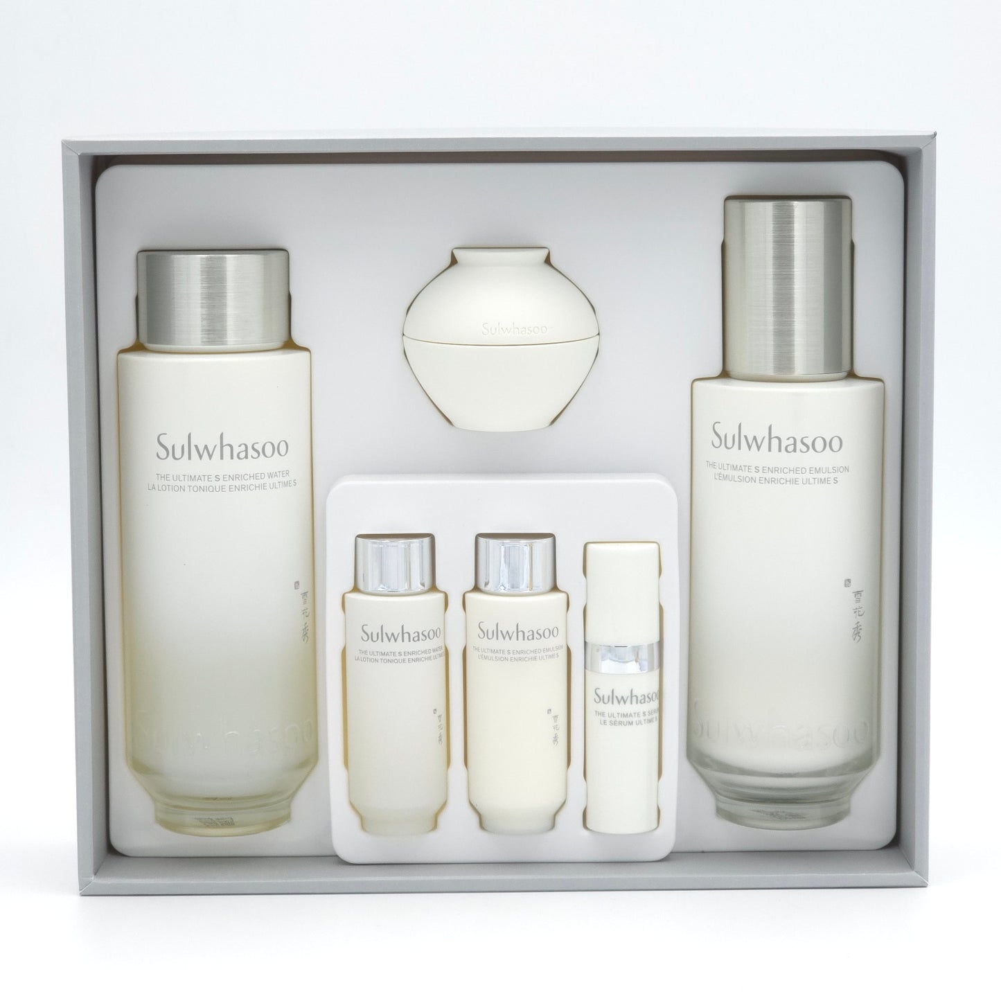Sulwhasoo Ultimate S Enriched Water & Emulsion Set Anti Aging Skincare Set Korea