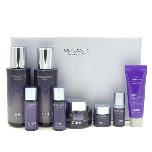 O HUI Age Recovery 3pcs Special Set Premium Firming Skincare