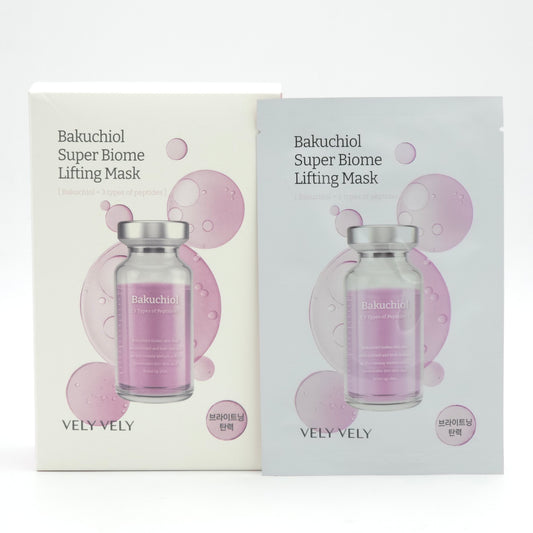 VELY VELY Bakuchiol Super Biome Lifting Mask 20g x 10 Sheet Hydrating