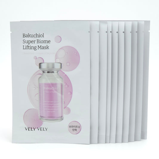 VELY VELY Bakuchiol Super Biome Lifting Mask 20g x 10 Sheet Hydrating