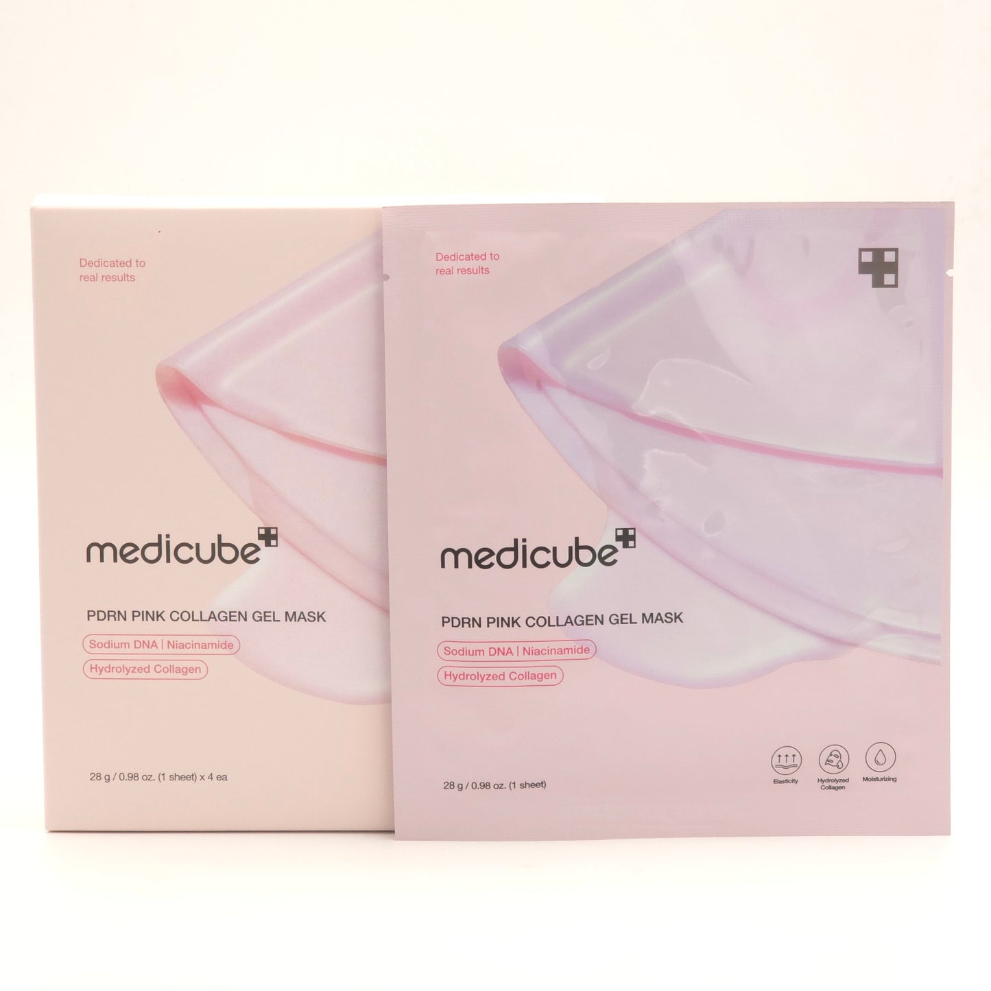 Medicube PDRN Pink Collagen Gel Mask 28g x 4ea Hydrating Elasticity