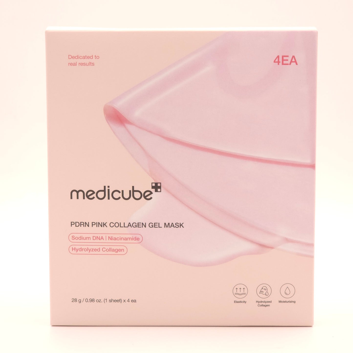 Medicube PDRN Pink Collagen Gel Mask 28g x 4ea Hydrating Elasticity