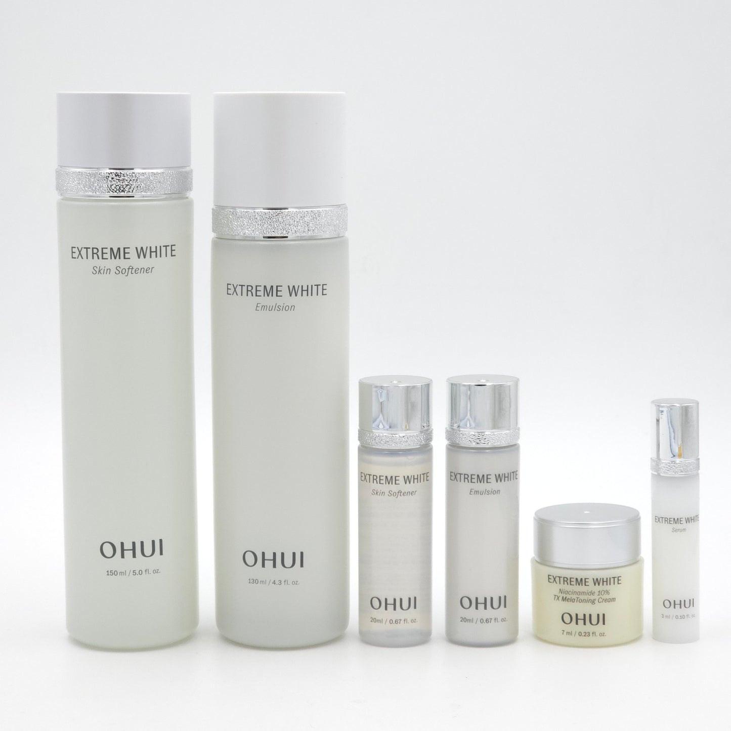 O HUI Extreme White 2pcs Special Set Skin Softener Emulsion Brightening