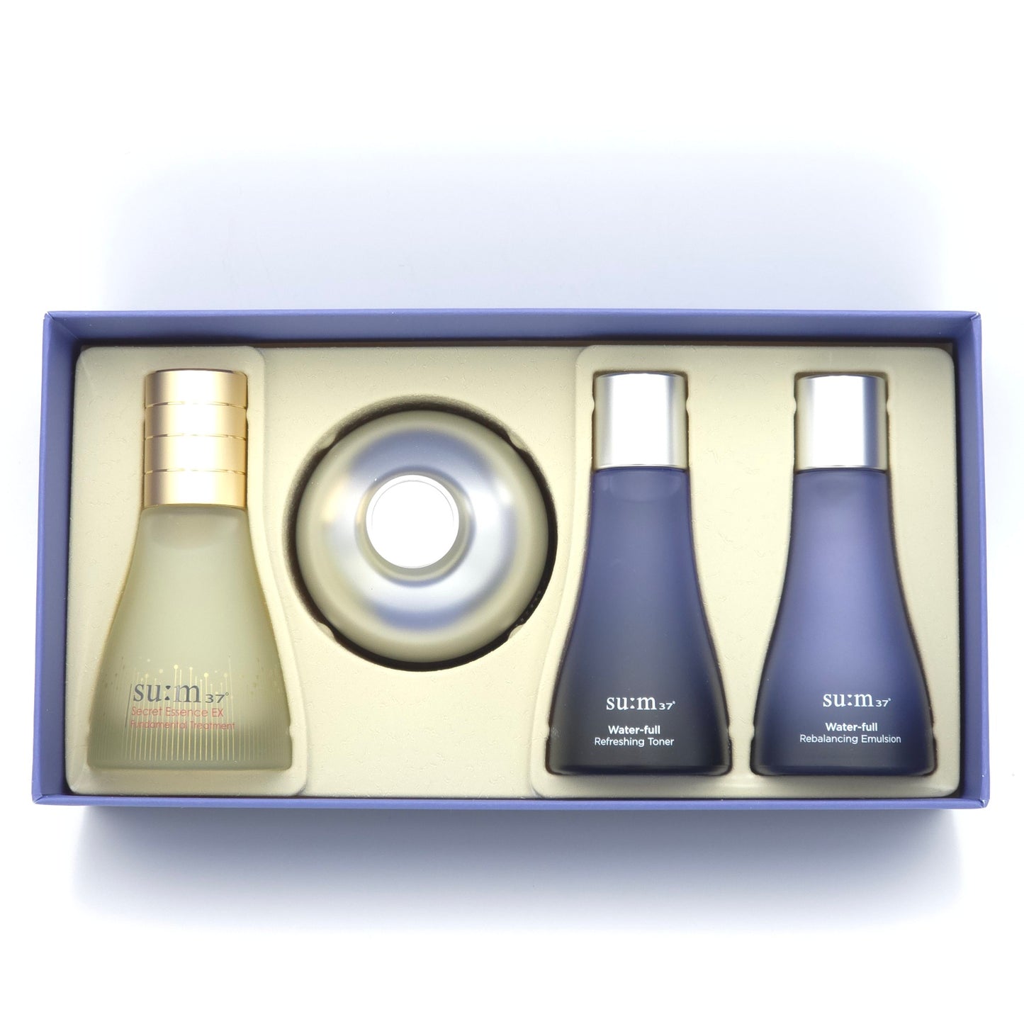 su:m37 Best Traveler's Special Set 4 Items Essence Toner Emulsion Cream K-Beauty