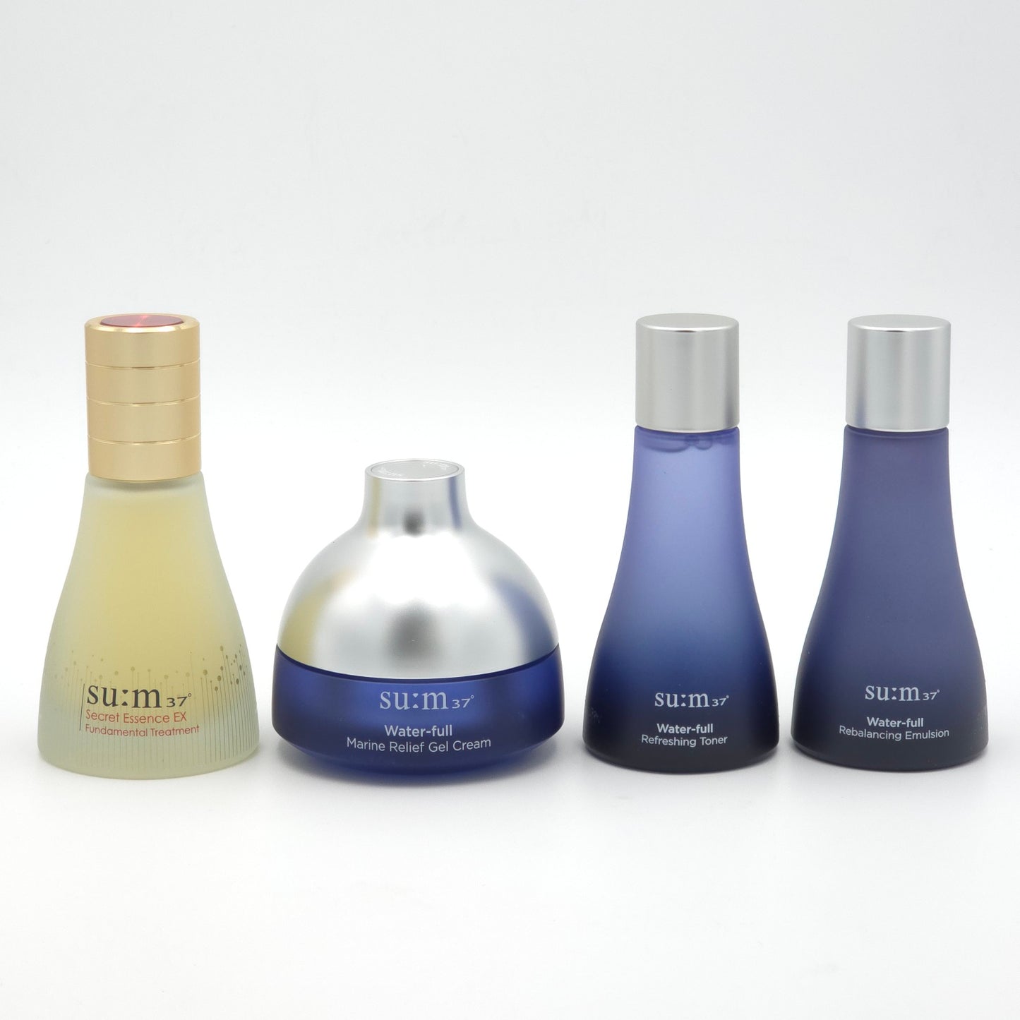 su:m37 Best Traveler's Special Set 4 Items Essence Toner Emulsion Cream K-Beauty