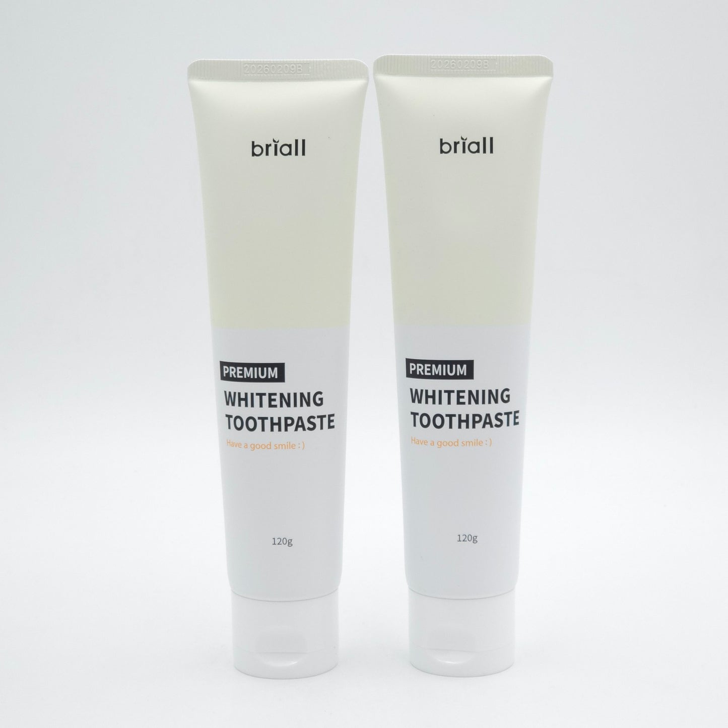 Briall Premium Whitening Toothpaste 120g x 2ea Fresh Breath Oral Care Mint Toothpaste
