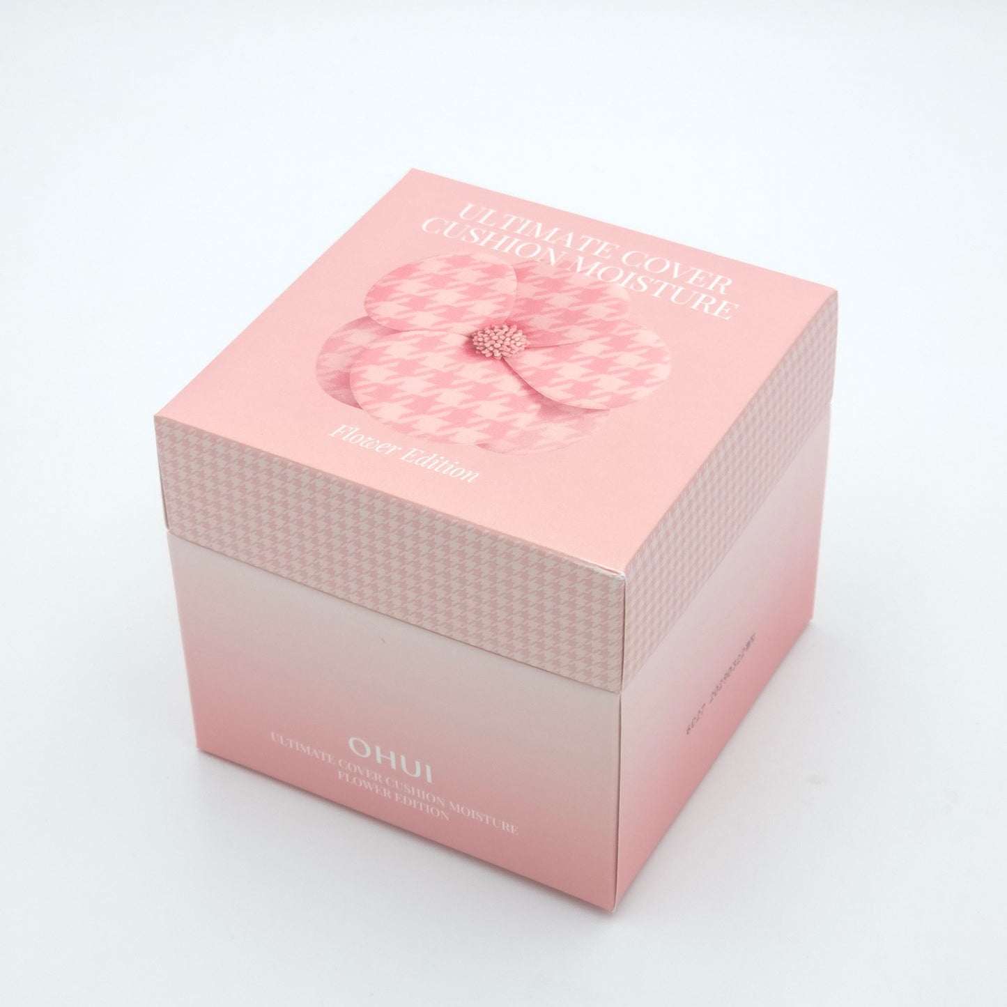 O HUI Ultimate Cover Cushion Moisture Flower Edition SPF50+ PA+++ 01 Milk Beige
