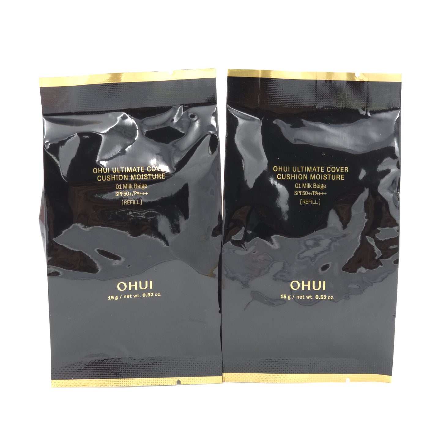O HUI Ultimate Cover Cushion Moisture Flower Edition SPF50+ PA+++ 01 Milk Beige