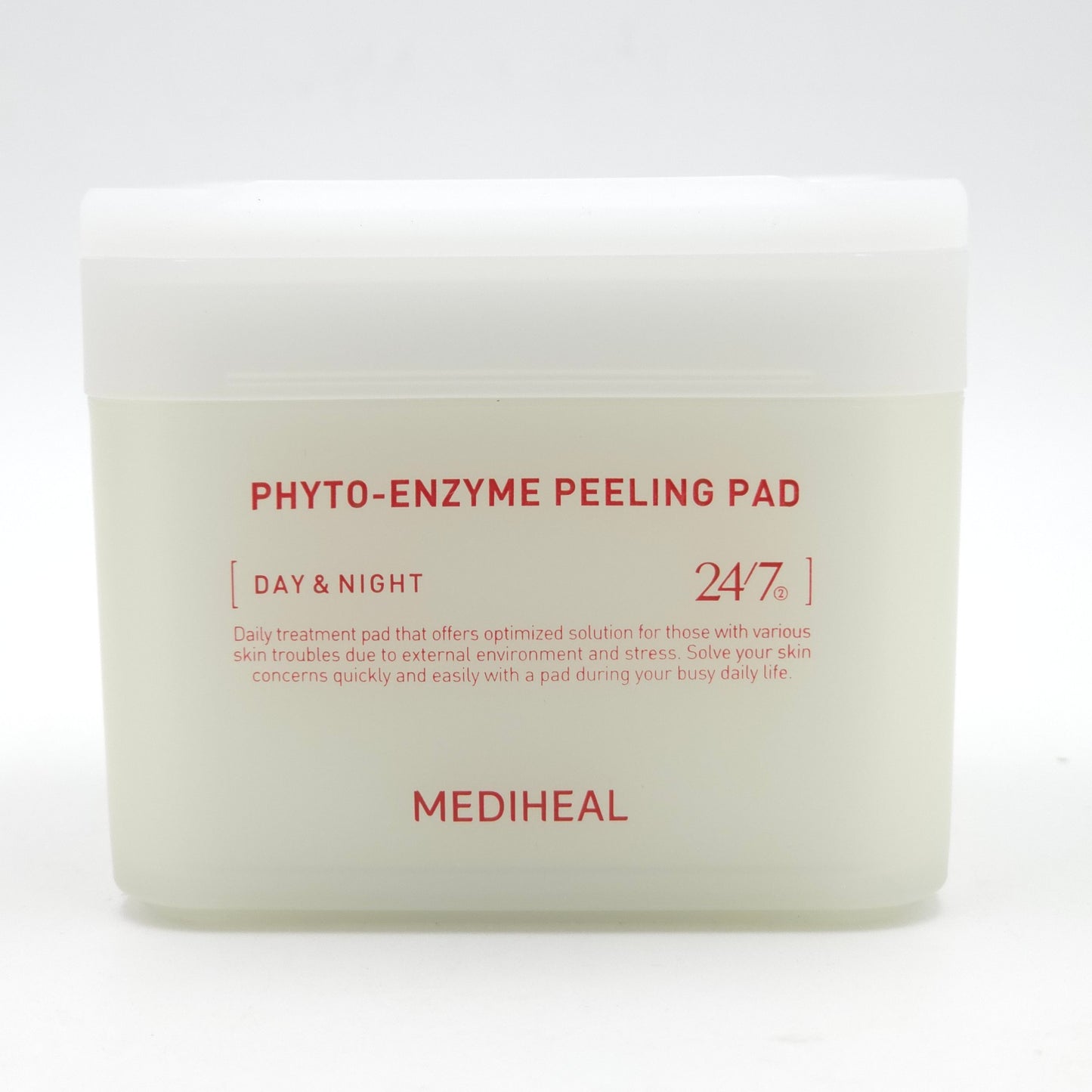 MEDIHEAL Phyto Enzyme Peeling Pad 100pads Gentle Exfoliating Pore Care