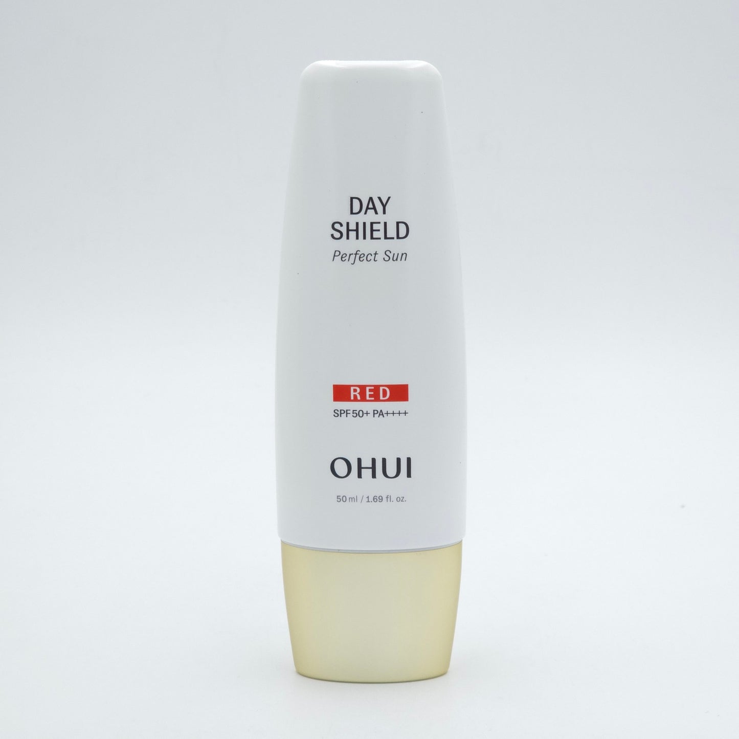 O HUI Day Shield Perfect Sun Red Special Set (50ml + 30ml) SPF50+ PA++++ Green Base