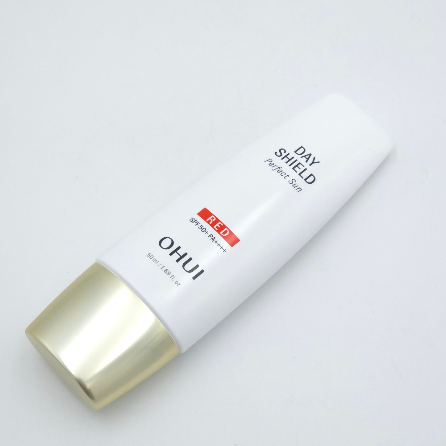 O HUI Day Shield Perfect Sun Red Special Set (50ml + 30ml) SPF50+ PA++++ Green Base