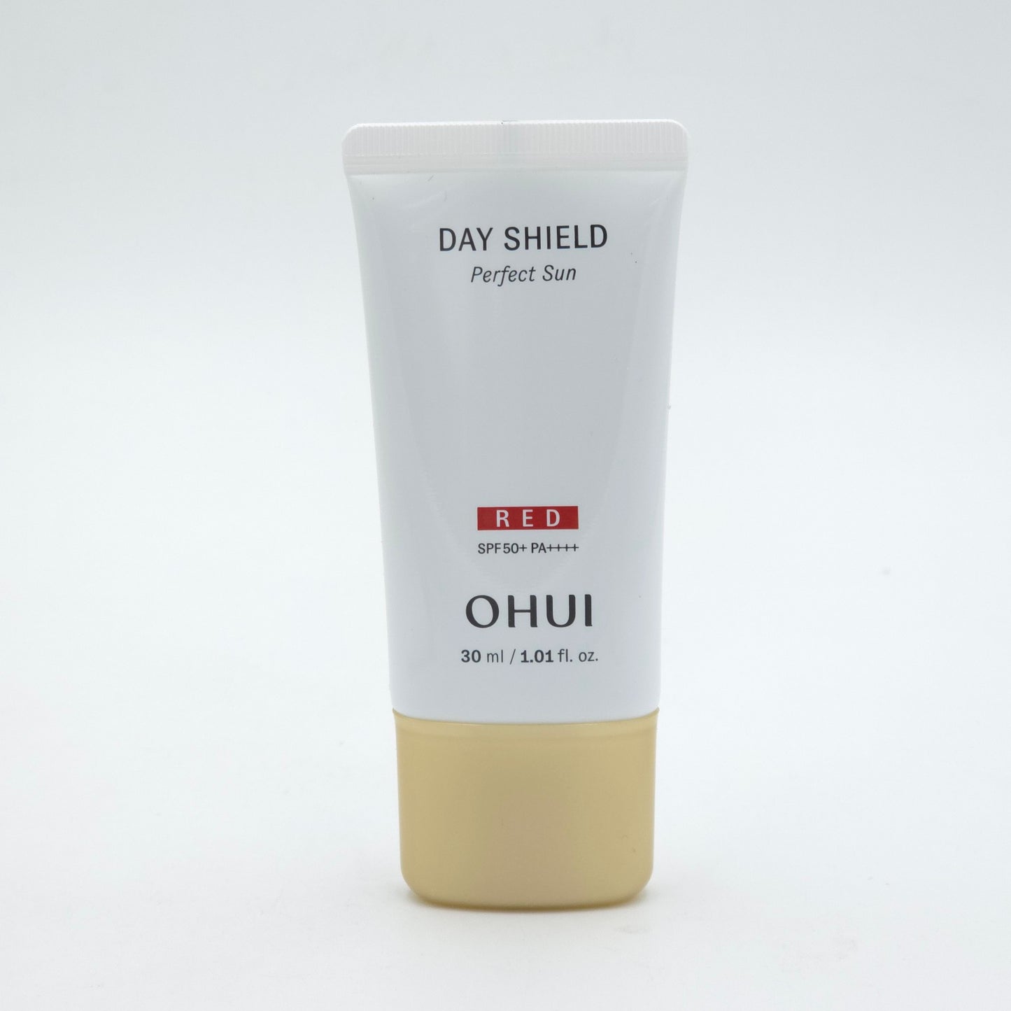 O HUI Day Shield Perfect Sun Red Special Set (50ml + 30ml) SPF50+ PA++++ Green Base