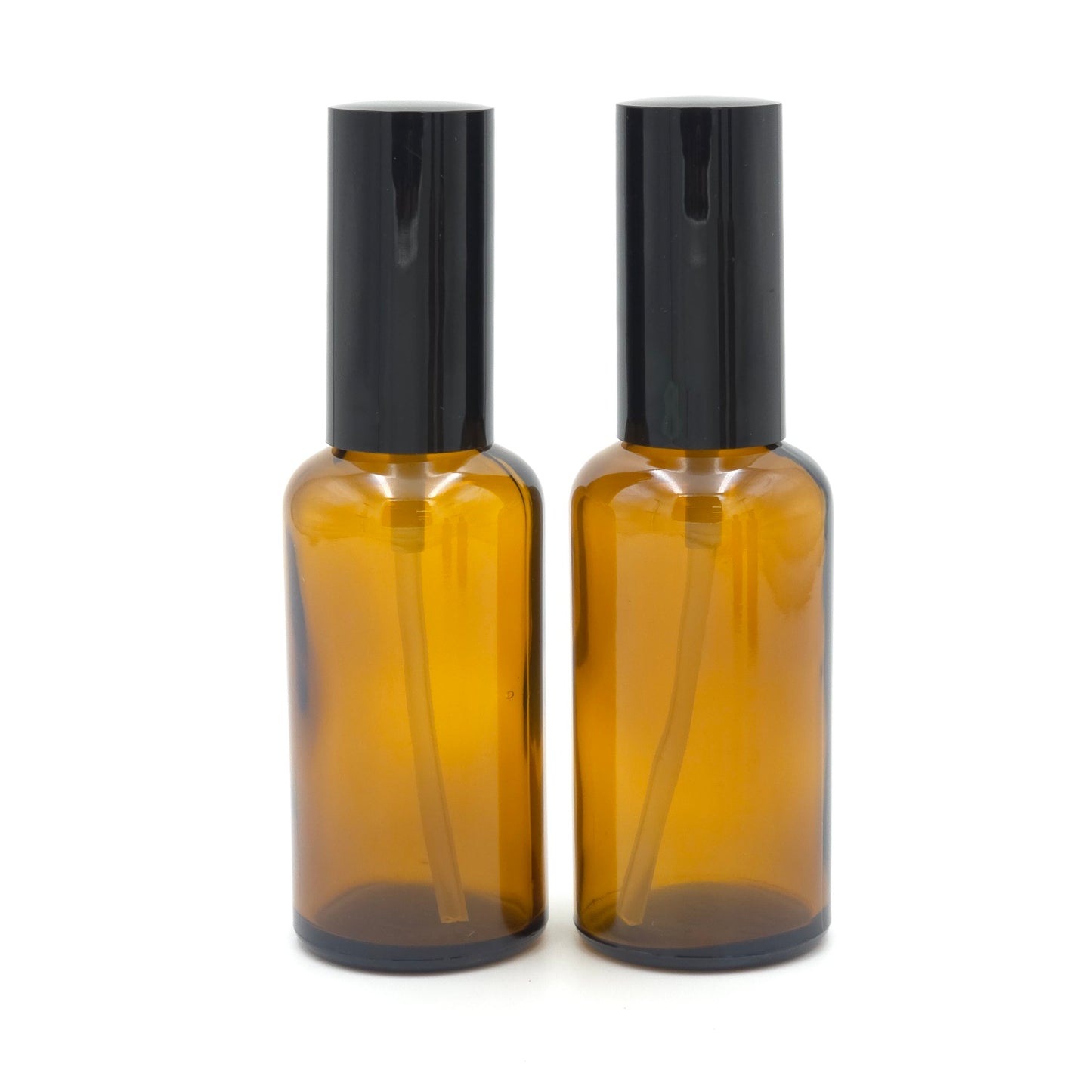 HAEBOM Aroma Brown Glass Fine Mist Empty Spray Bottle Refillable Travel Container Set