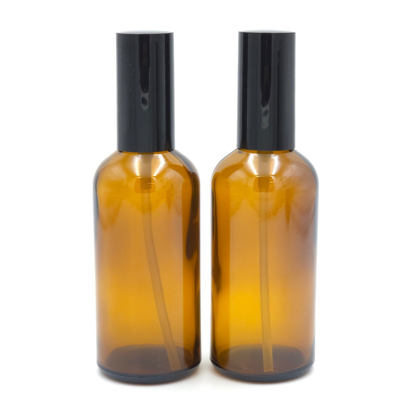 HAEBOM Aroma Brown Glass Fine Mist Empty Spray Bottle Refillable Travel Container Set