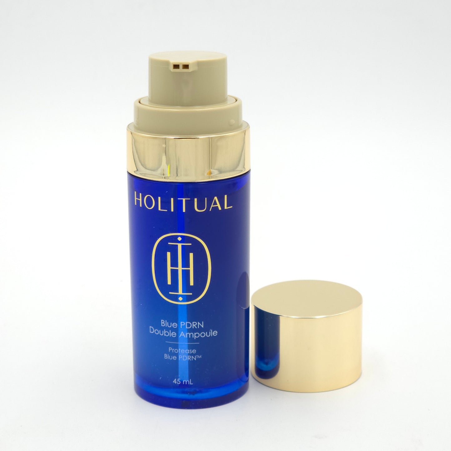HOLITUAL Blue PDRN Double Ampoule 45ml Hydrating Elasticity Care Serum