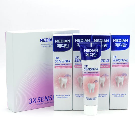 Median Sensitive Cream Toothpaste Advanced Plus 100g x4ea Amorepacific