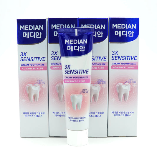 Median Sensitive Cream Toothpaste Advanced Plus 100g x4ea Amorepacific