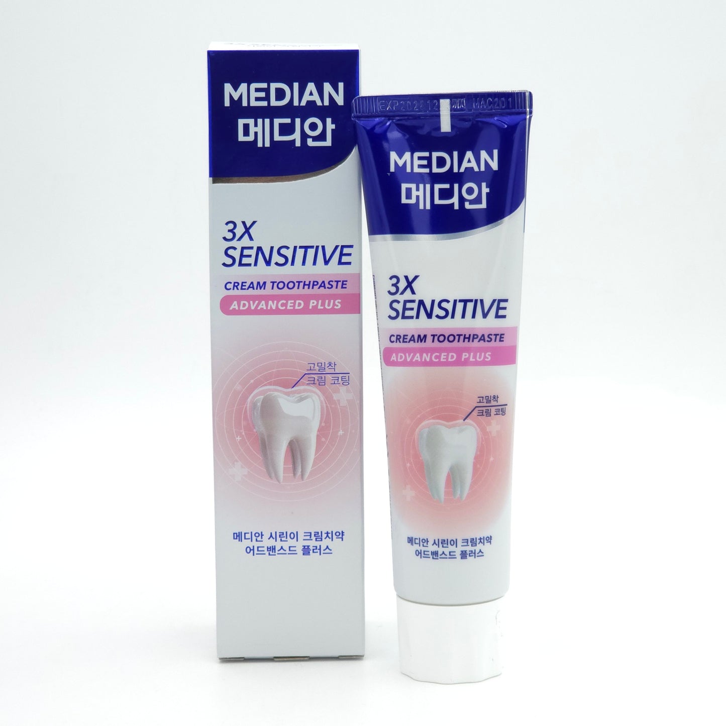 Median Sensitive Cream Toothpaste Advanced Plus 100g x4ea Amorepacific