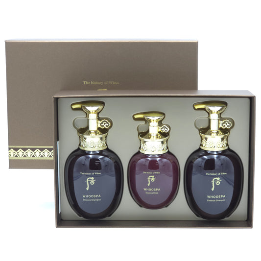 The history of Whoo Whoo SPA Hair 3pcs Special Set Shampoo Rinse Hair Care