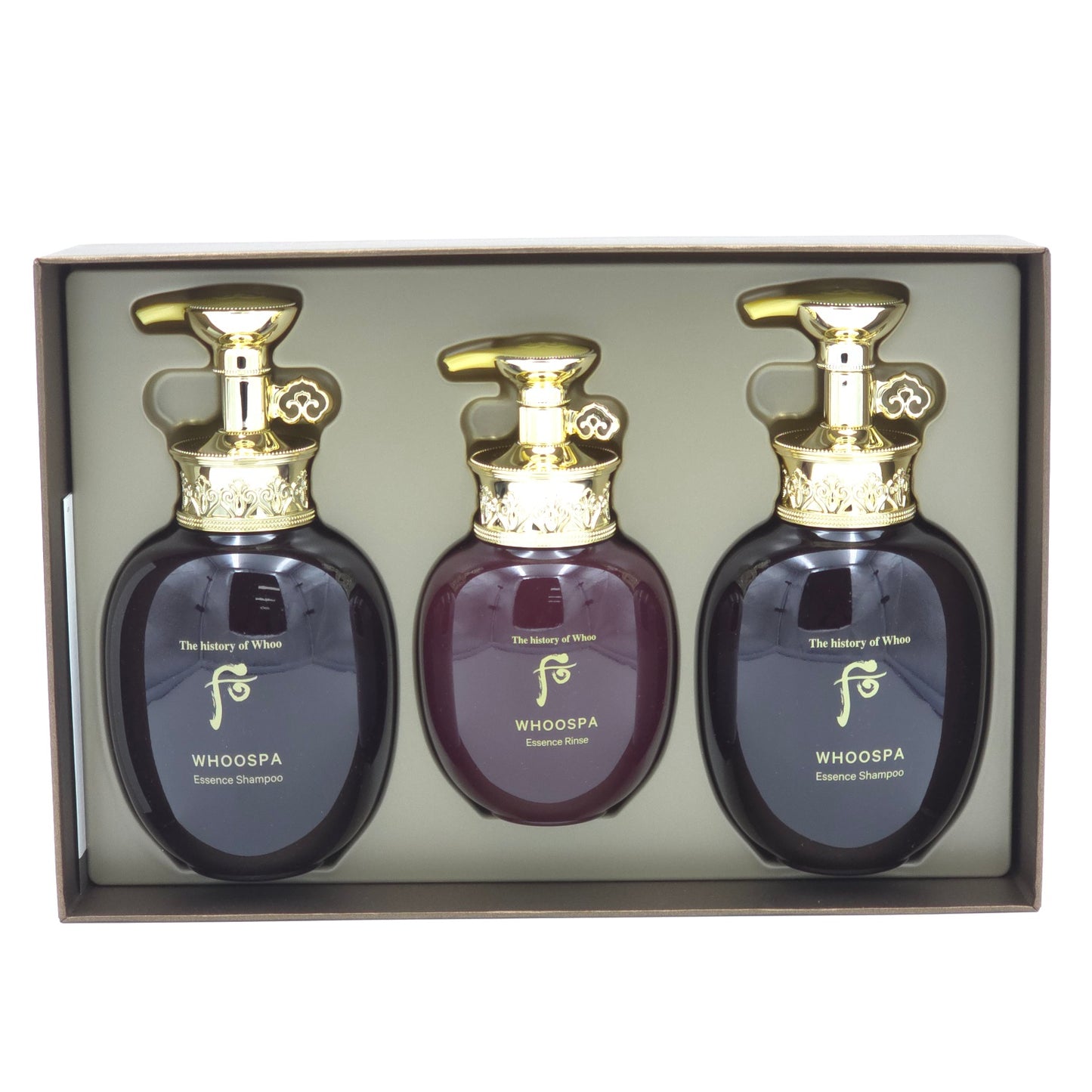 The history of Whoo Whoo SPA Hair 3pcs Special Set Shampoo Rinse Hair Care