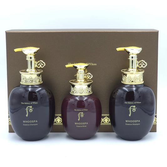 The history of Whoo Whoo SPA Hair 3pcs Special Set Shampoo Rinse Hair Care