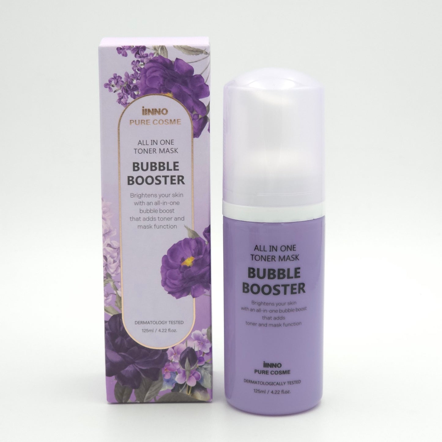 iINNO Pure Cosme All in One Toner Mask Bubble Booster 125ml Hydrating Foam Toner