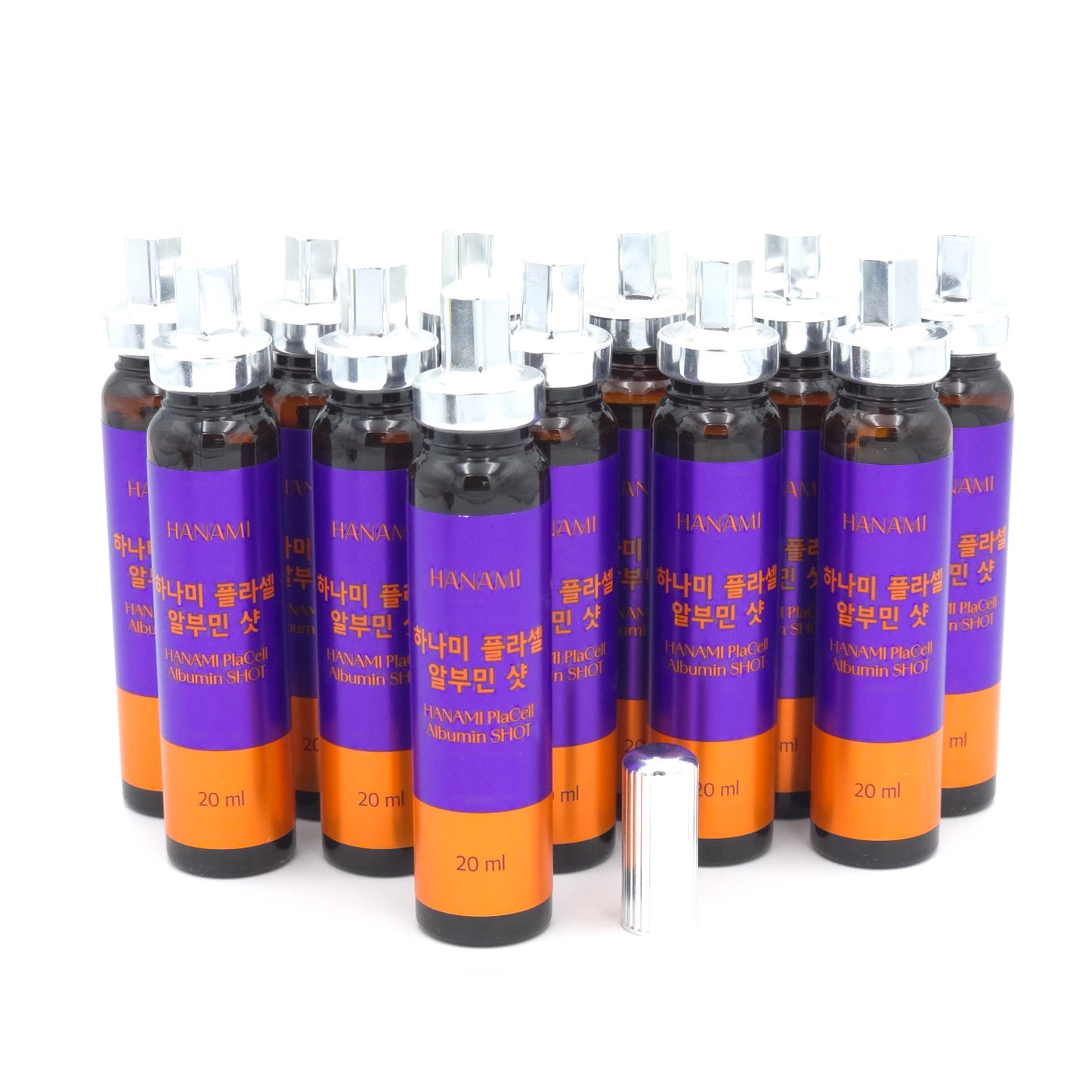 LG Vital Garden Hanami PlaCell Albumin Shot 20ml x 12 Bottles Energy Balance Drink